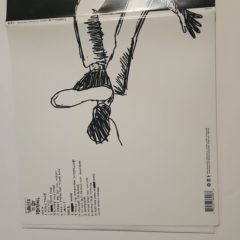 "Tickets to my Downfall" Vinyl - by Machine Gun Kelly - Alternate Cover - Picture 3 of 7